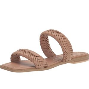 Dolce Vita Inya Strappy Woven Slide Sandals In Belgium Sweet Size 7.5 NWOB